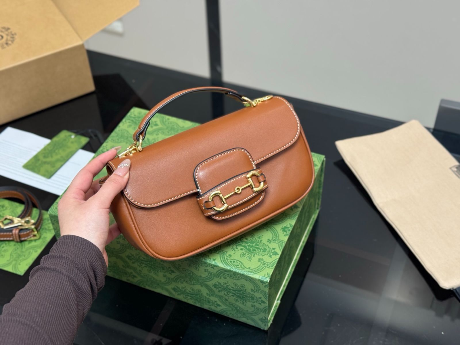 【今日特価】Gucci 1955 Series New Bag グッチ 1955 シリーズ ニューバッグ 13,125円