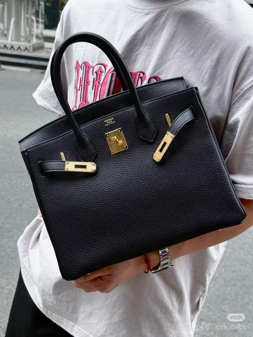 レディース　ハンドバッグBirKinバ ーキン ブラック