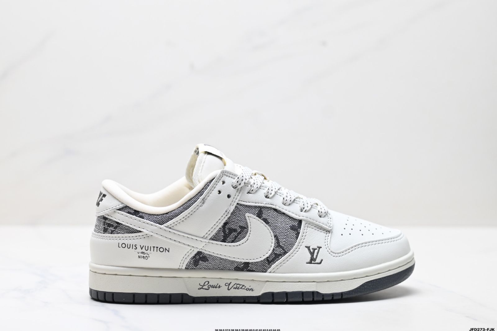 NIKEナイキ Dunk Low Retro ‘DIY ハイエンドカスタマイズ’ ロートップ レジャースポーツ スケートシューズ