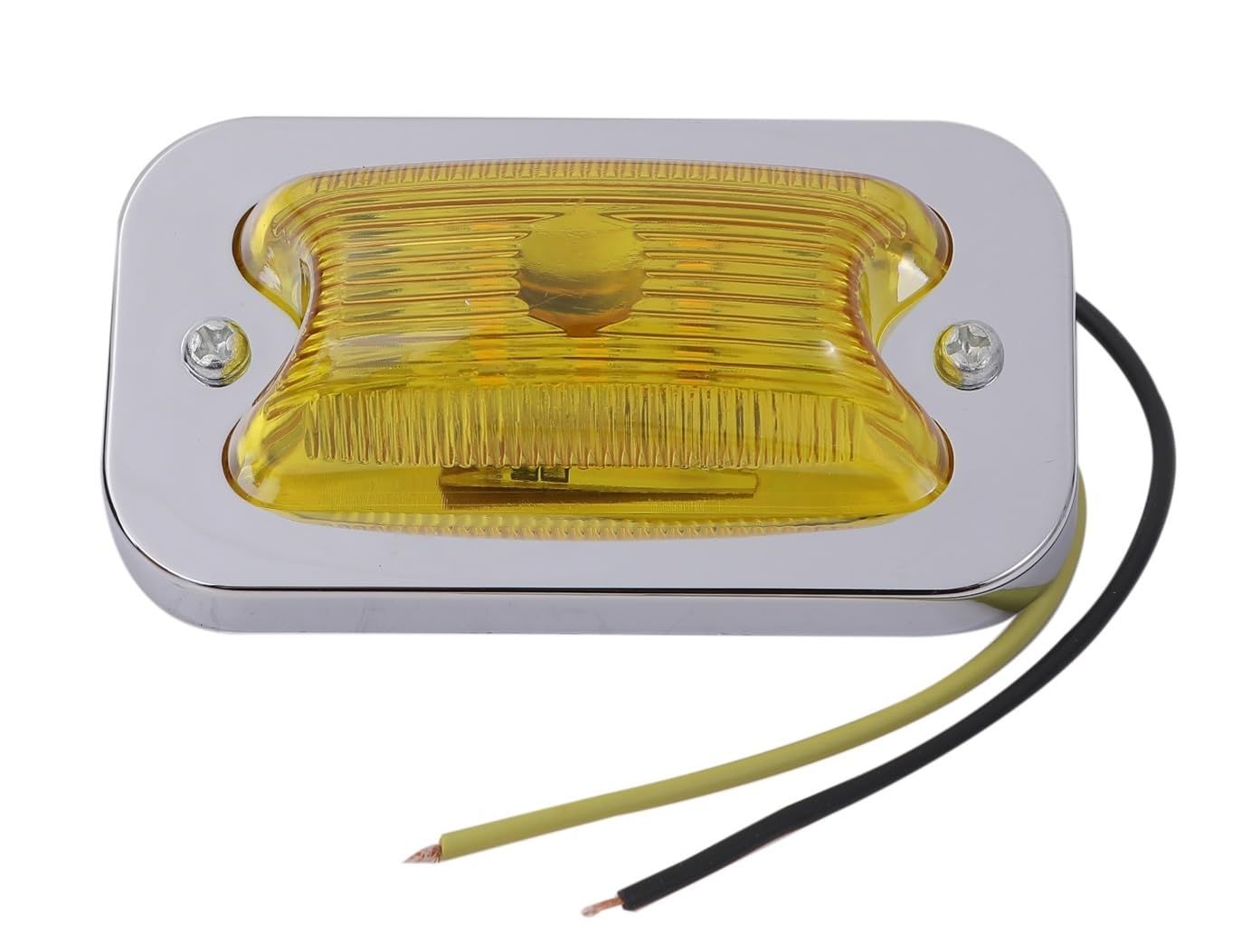 LED 24V 角型 サイド マーカー ランプ 10個セット 前開きタイプ ガラス 