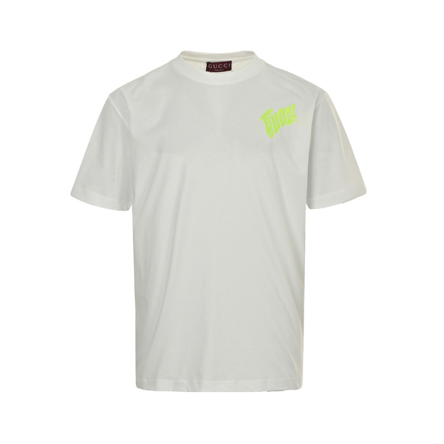 【今日特価】Gucci Lido シリーズ ブラックテキスト T シャツ