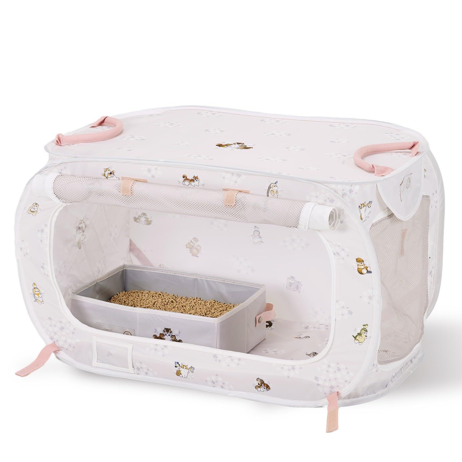 猫壱 ポータブルケージとトイレのセット mofusand モフサンドmt 3093dfe8