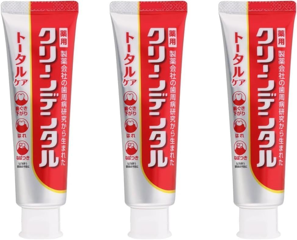 クリーンデンタルL トータルケア 100g ３本パック