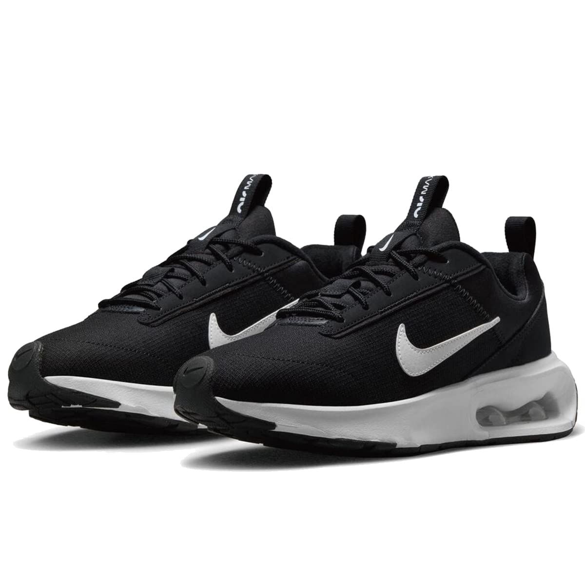 [ナイキ] エア マックス インターロック ライト W AIR MAX INTRLK LITE ブラック/ホワイト DX3705-001 ナイキジャパン正規品 24.5cm [ブラック/ホワイト] [24.5 cm]