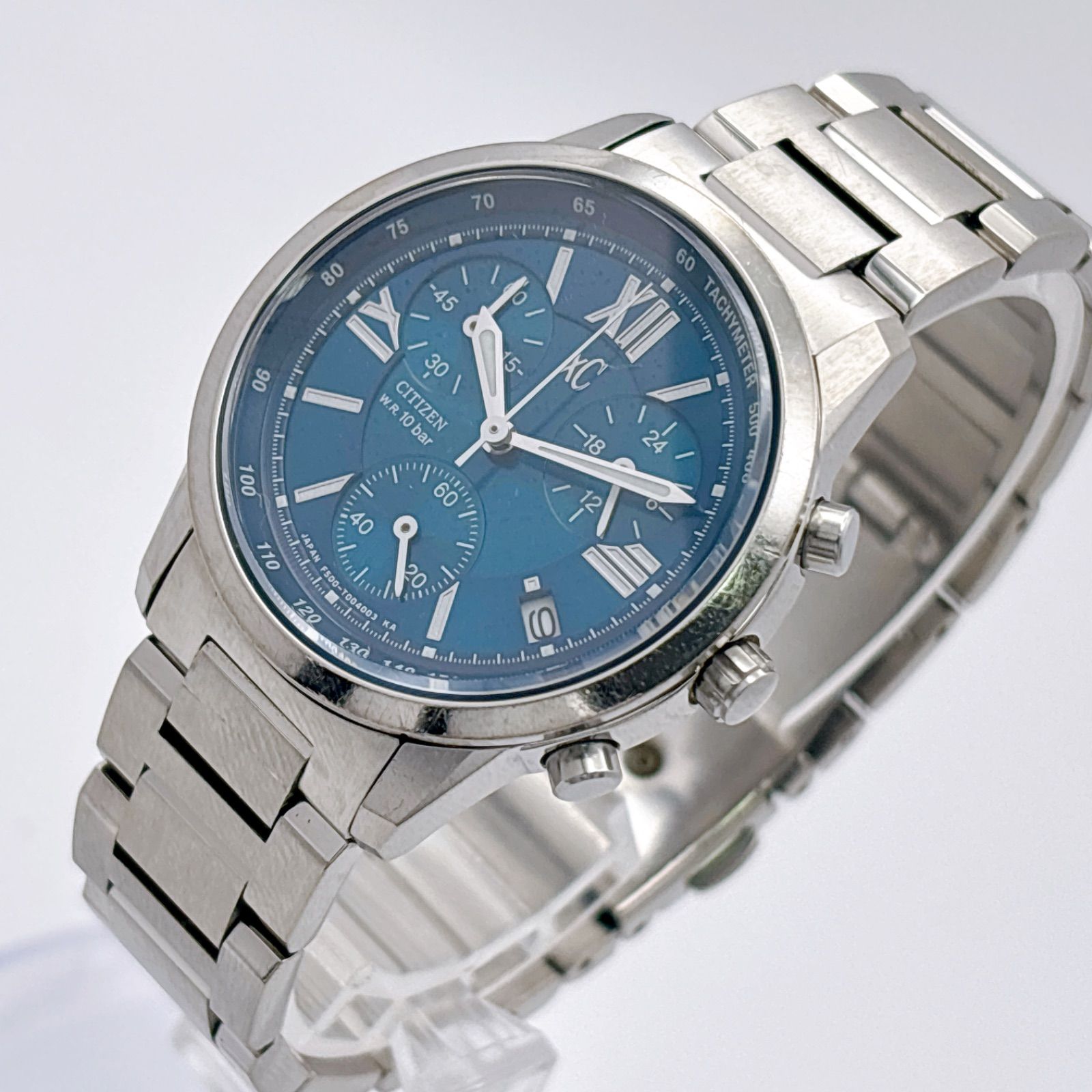 CITIZEN シチズン Xc クロスシー F500-T002382 クロノグラフ 新品電池交換済 レディース 腕時計 305
