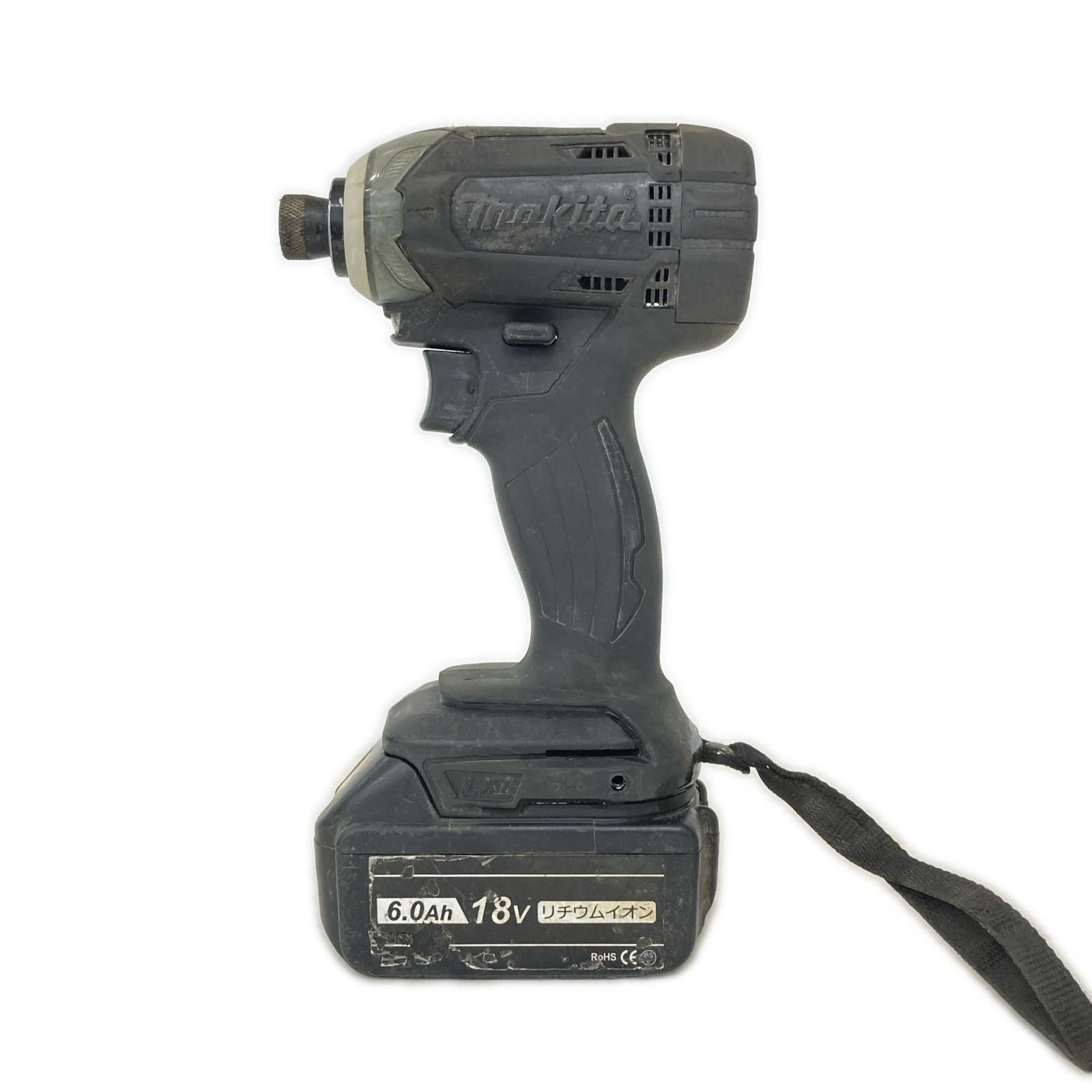 MAKITA マキタ インパクトドライバ TD149D ブラック 互換バッテリー1個付 コードレス式 18v 473563