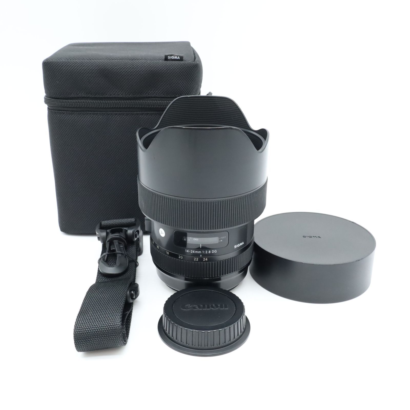 シグマ レンズ 14-24mm F2.8 DG HSM Canon キヤノン EFマウント ズーム 広角 フルサイズ 一眼レフ用 Art 動作確認済 #S017011
