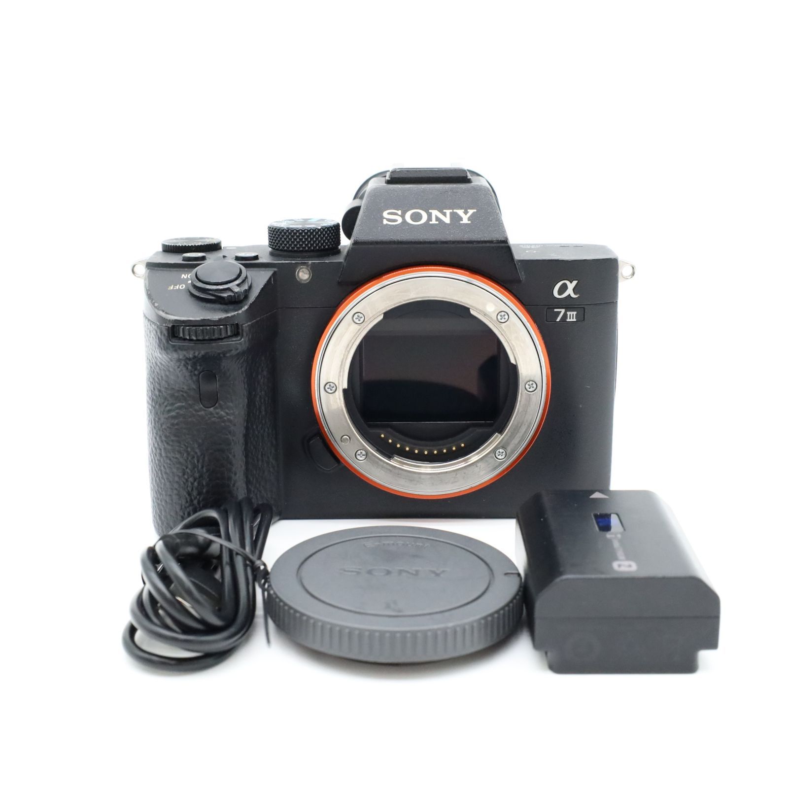 SONY フルサイズ ミラーレス一眼カメラ α7III ボディ ブラック ILCE-7M3 動作確認済 #P020003