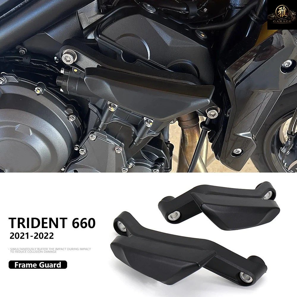 2021-2022 TRIDENT660 FRAME SLIDER CRASH PROTECTOR FAIRING GUARD CRASH PAD PROTECTION MOTORCYCLE ACCESSOREIS