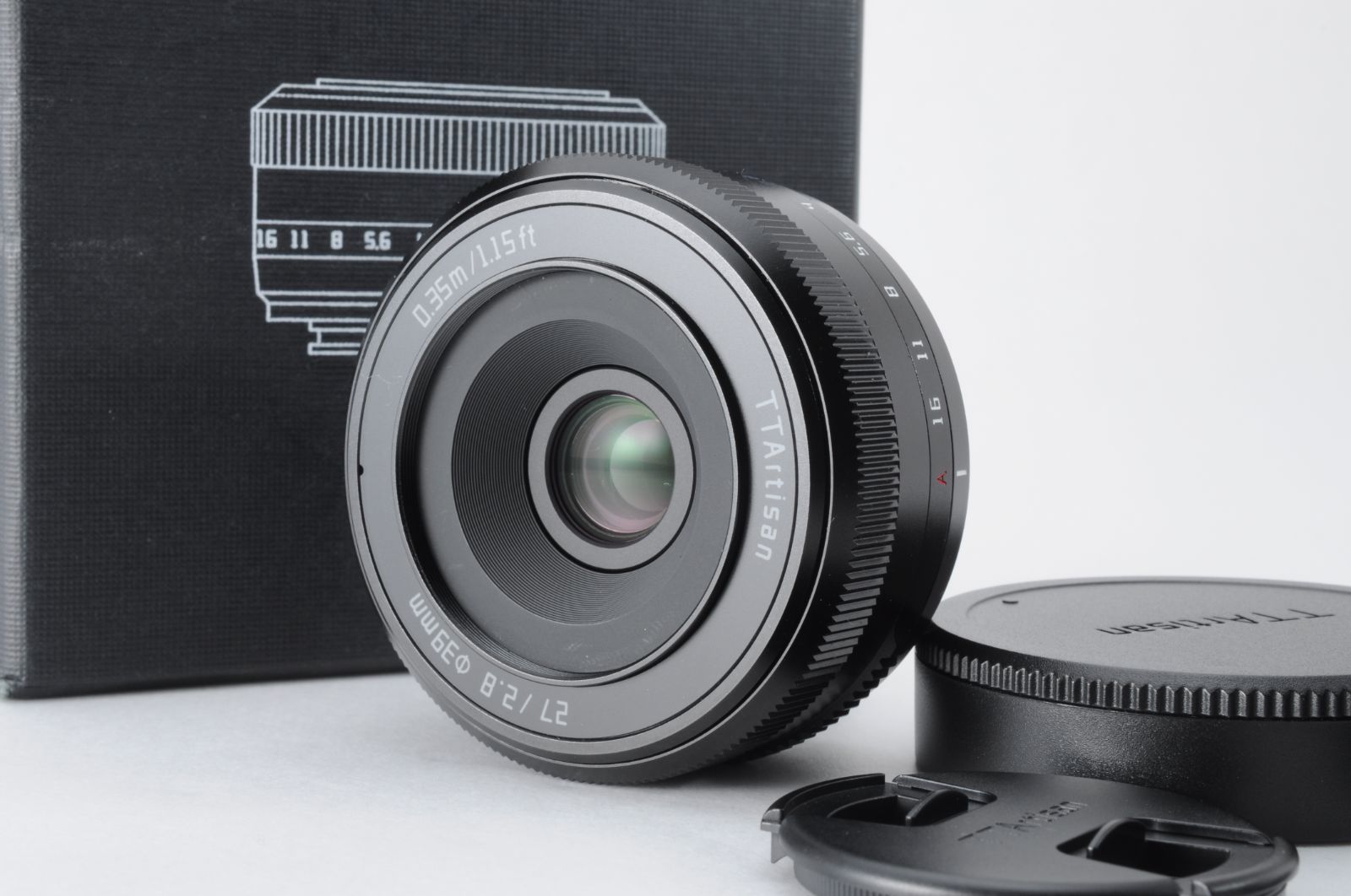 ■良品■ TTArtisan（ティーティーアーティザン） AF 27mm F2.8 Eマウント 単焦点レンズ