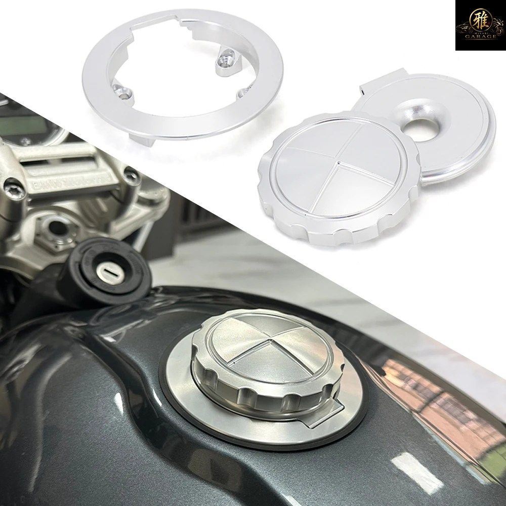 BMW URBAN G/S RACER PURE SCRAMBLE R9T MOTORCYCLE FUEL TANK COVER OIL BOX CAP WITH BASE