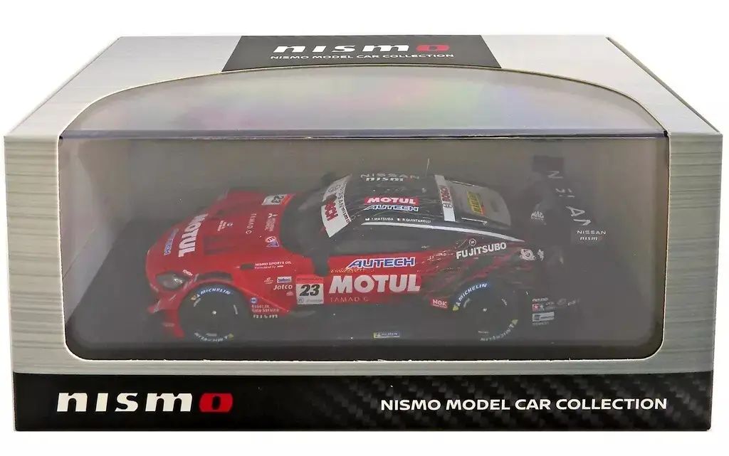 【中古】ミニカー 1/43 MOTUL AUTECH Z SUPER GT GT500 2022 #23(レッド×ブラック) 「NISMO MODEL CAR COLLECTION」 [KWAM122231]