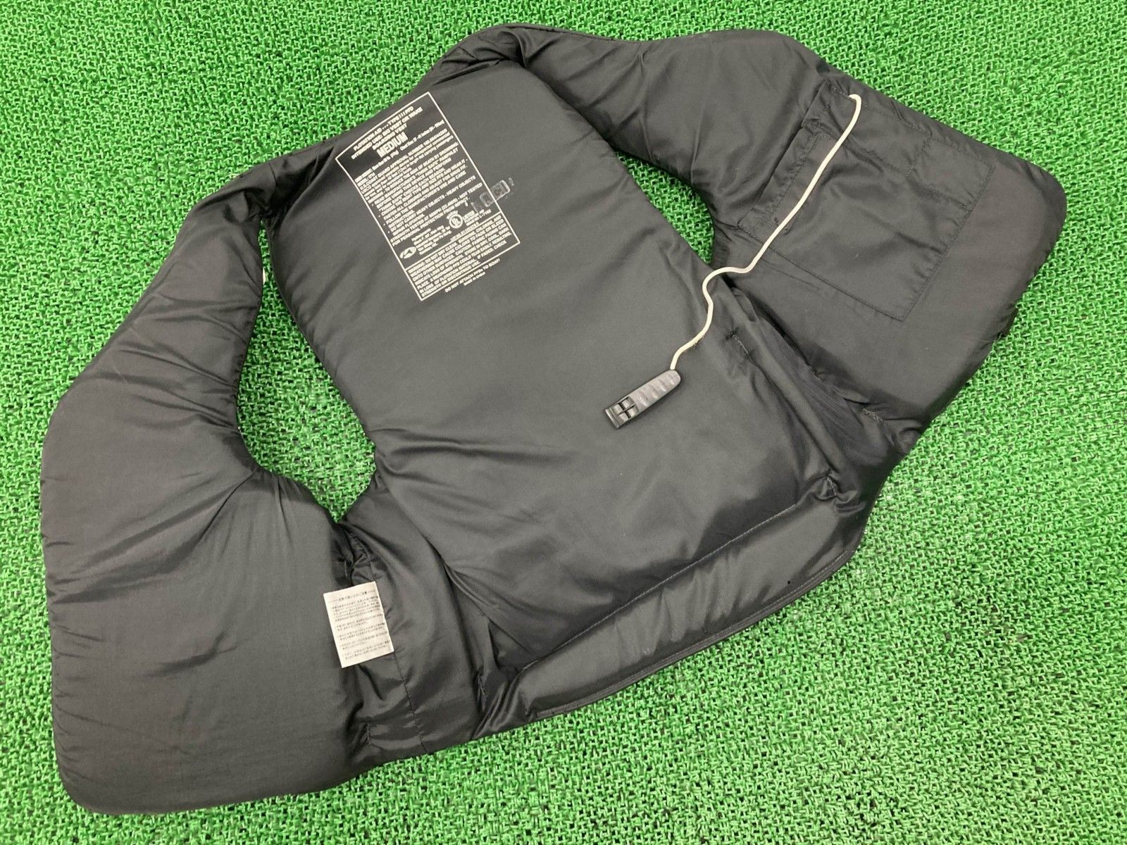 製 ライフジャケット 白/黒 J-FISH 社外 中古 Mサイズ フローティングベスト sT 製 ライフジャケット 白/黒 J-FISH 社外 中古 Mサイズ フローティング