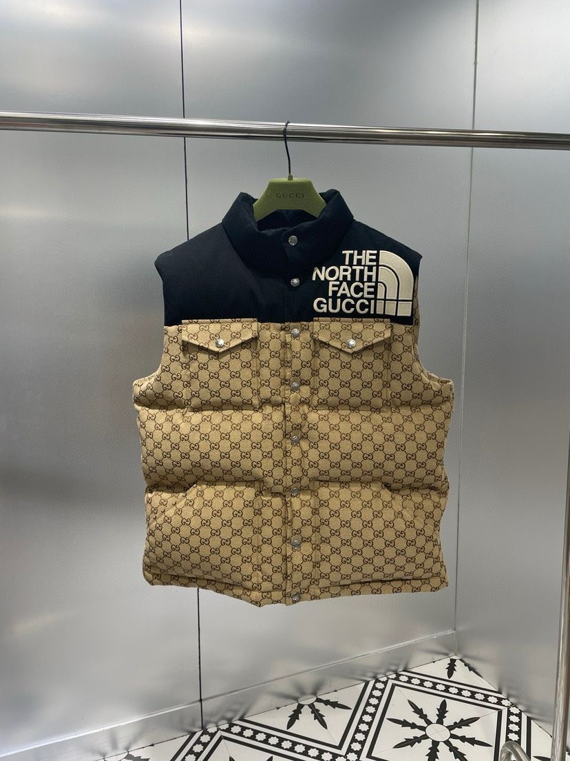 【新品】The North Fac×Gucci ダウンベスト｜本日限定特価｜新品未使用