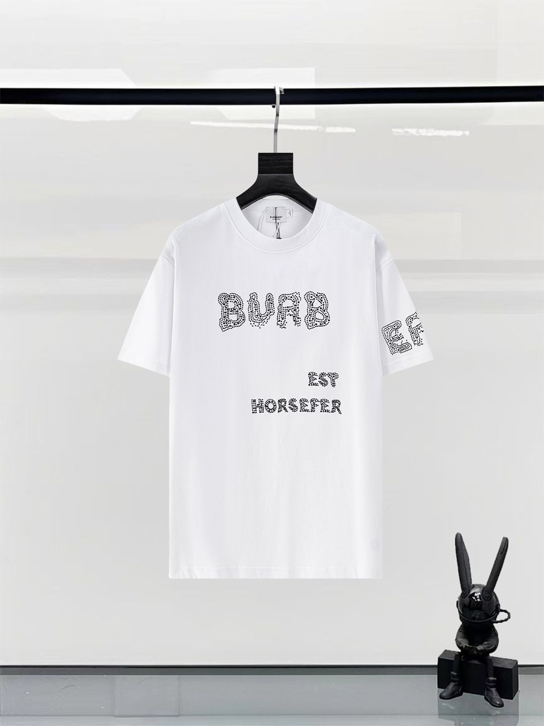 【今日特価】BURBERRY 25SS 刺繍ロゴ シャツ