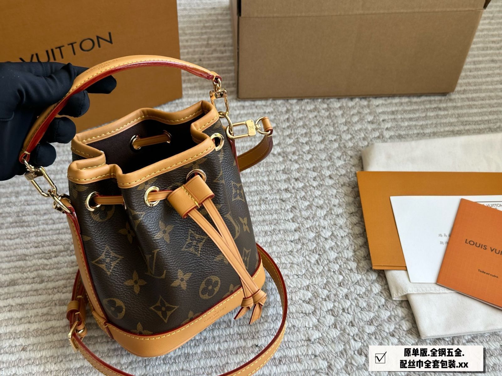 【今日特価】LV Nano No? ミニバケットバッグ ～人気爆発のクラシックデザイン～