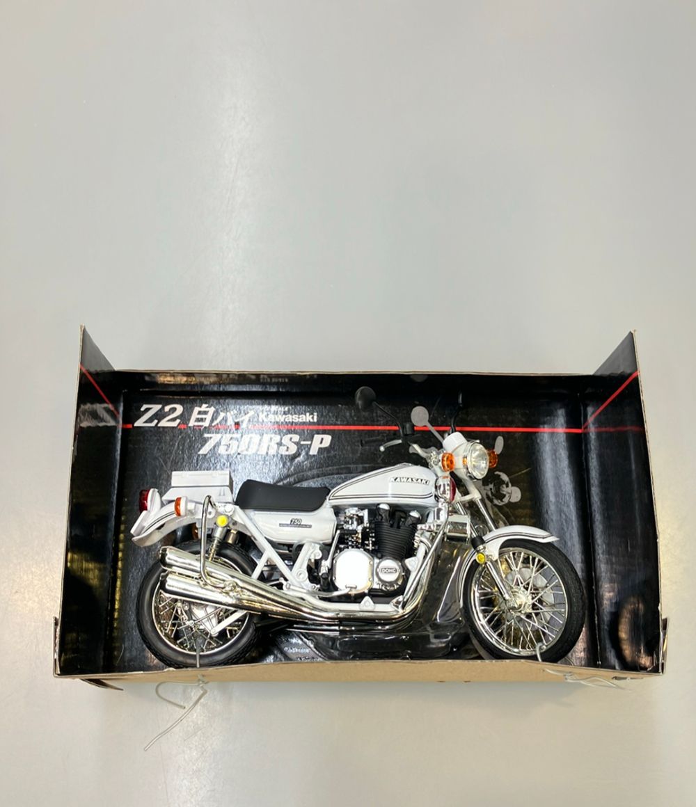 スカイネット Kawasaki 750RS-P(Z2白バイ) 1/12 模型 完成品バイク