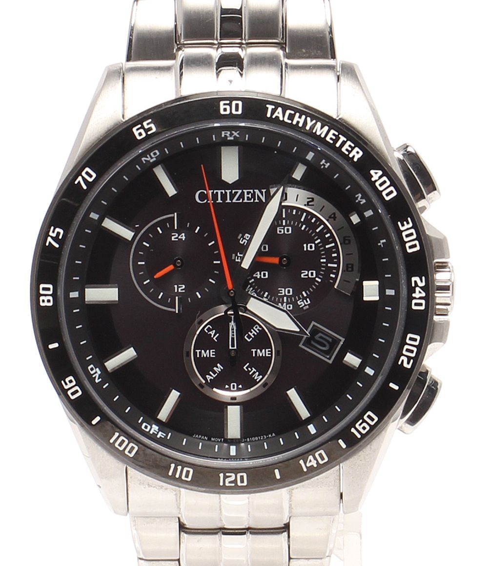 シチズン 腕時計 E610-S074339 ソーラー ブラック メンズ CITIZEN