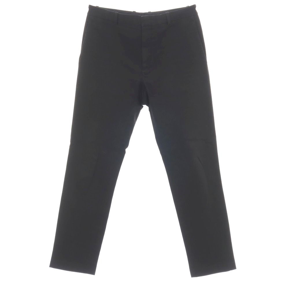 【中古】ジルサンダー JIL SANDER ストレッチ コットン チノパンツ ブラック【サイズ46】【メンズ】