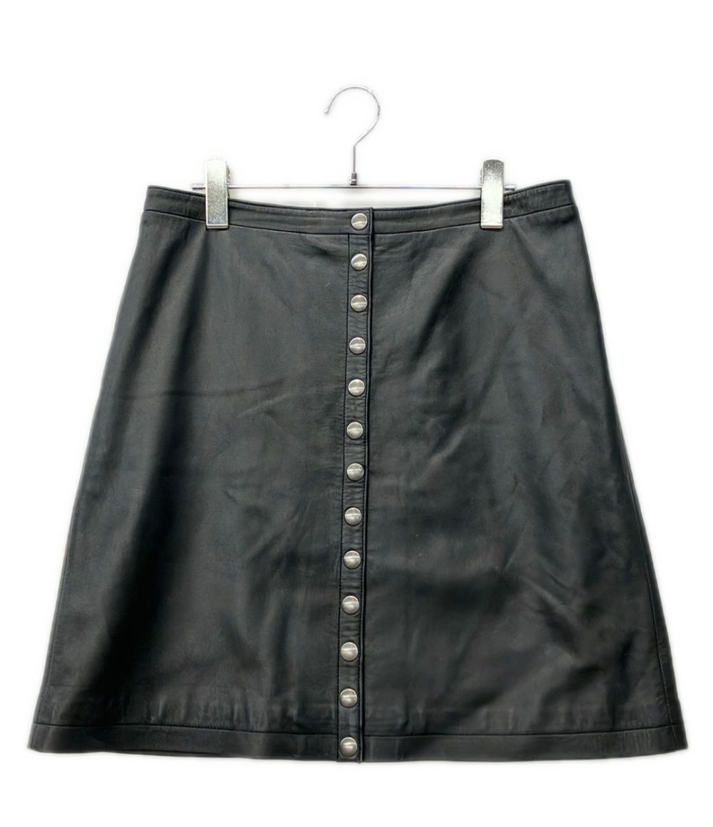 アニエスベー ジープレザー スカート レディース SIZE 42 agnes b.