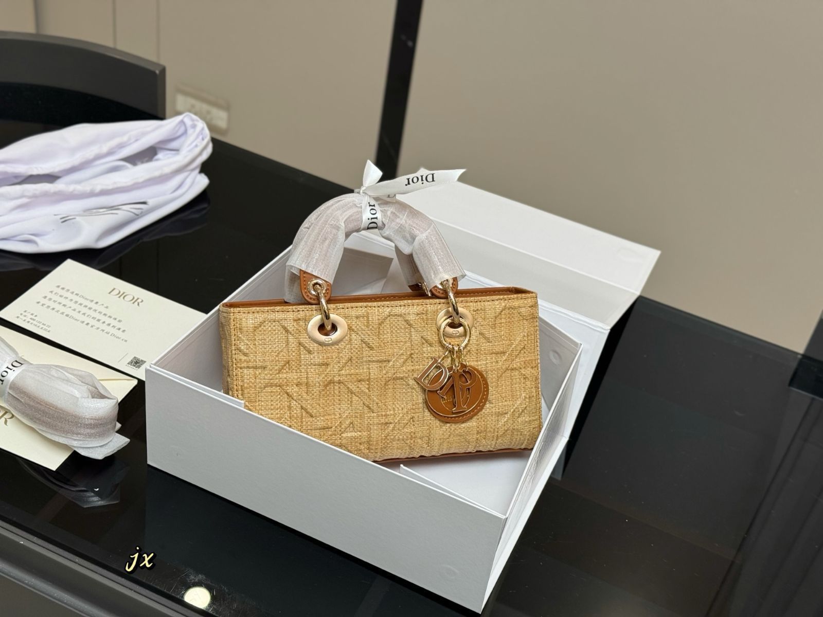 【今日特価】Dior Lady Horizontal Tote Bag - ホリゾンタル レディー ディオール バッグ