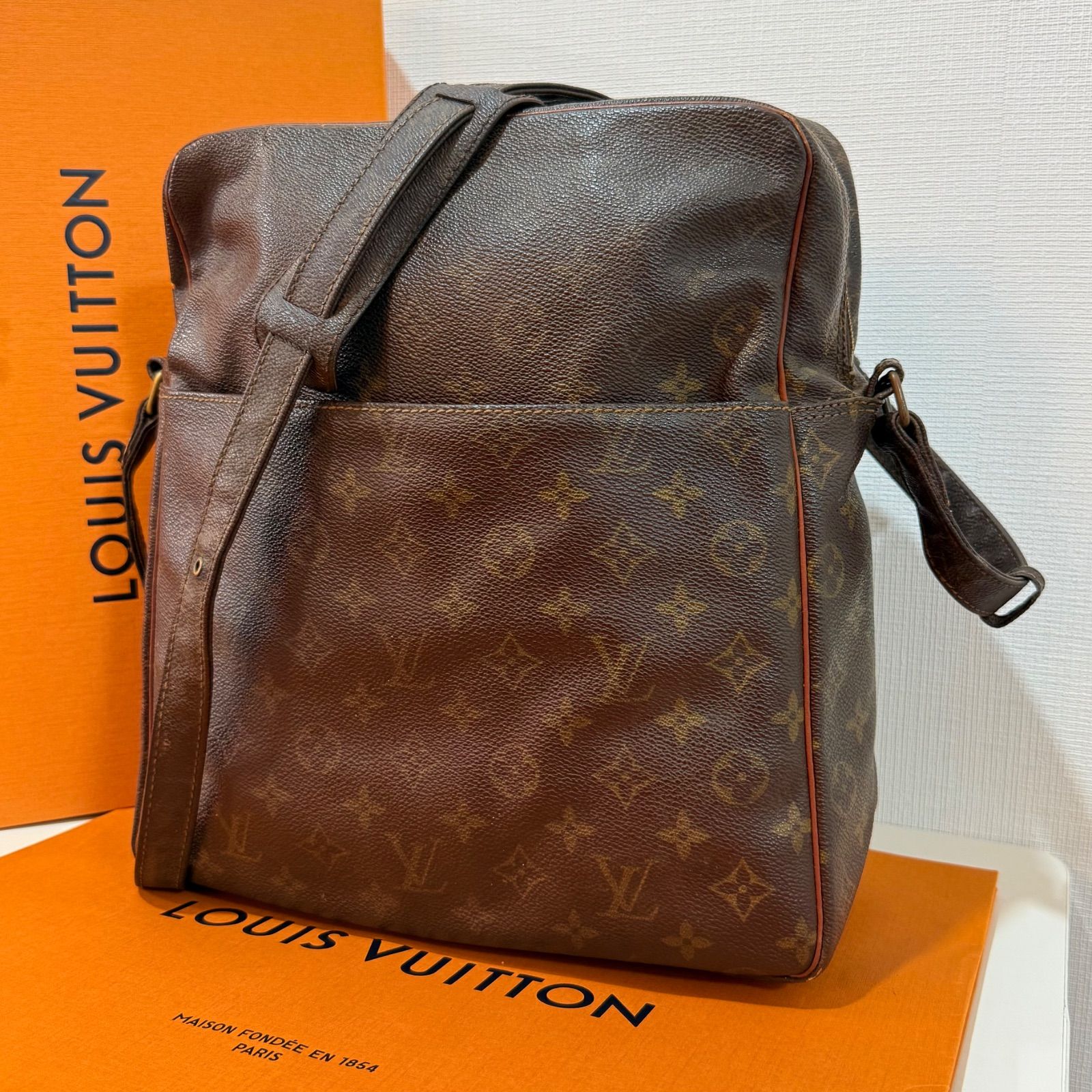 LOUIS VUITTON ルイヴィトン マルソー モノグラム ショルダー 美品 