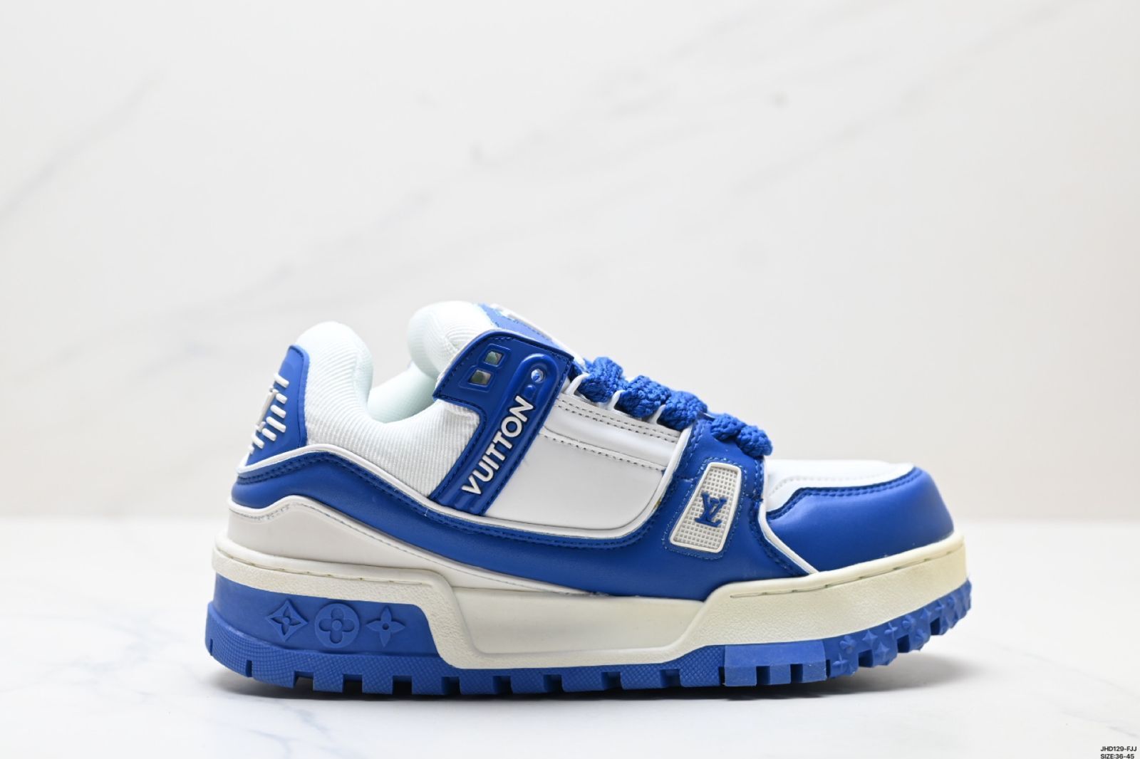 ルイ・ヴィトン（LV）Louis Vuitton Trainer Sneaker Low レジャースポーツカルチャーユニセックススニーカー。
