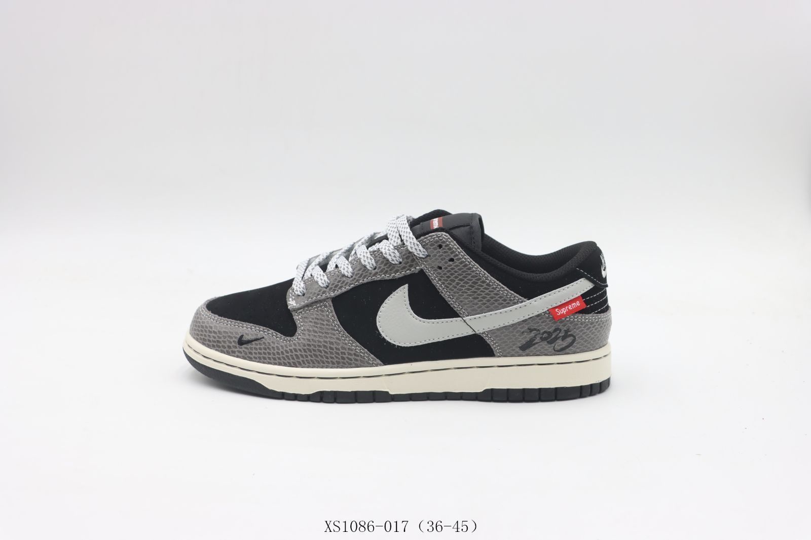 ナイキ/NIKE ナイキSBローカットスケートシューズ ブラック＆グレー 品番：XS1086-017