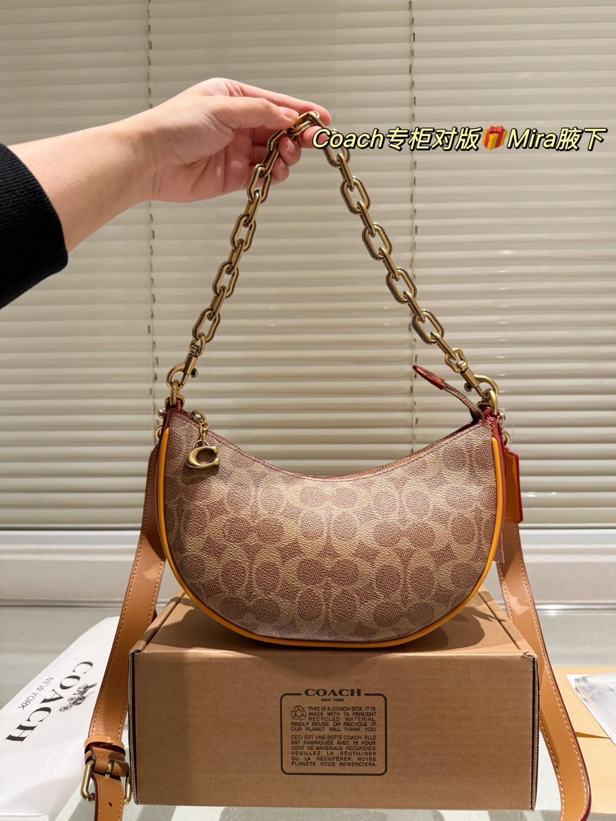【今日特価】Coach Mira Crescent Bag コーチ ミラ クレセントバッグ