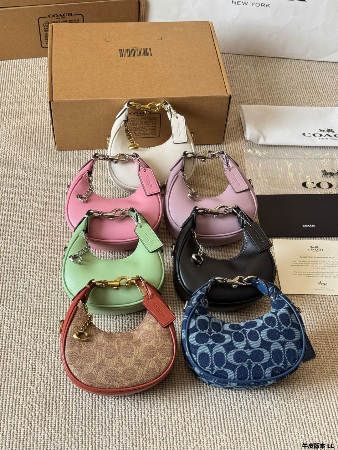 【今日特価】COACH Mini ムーンバッグ