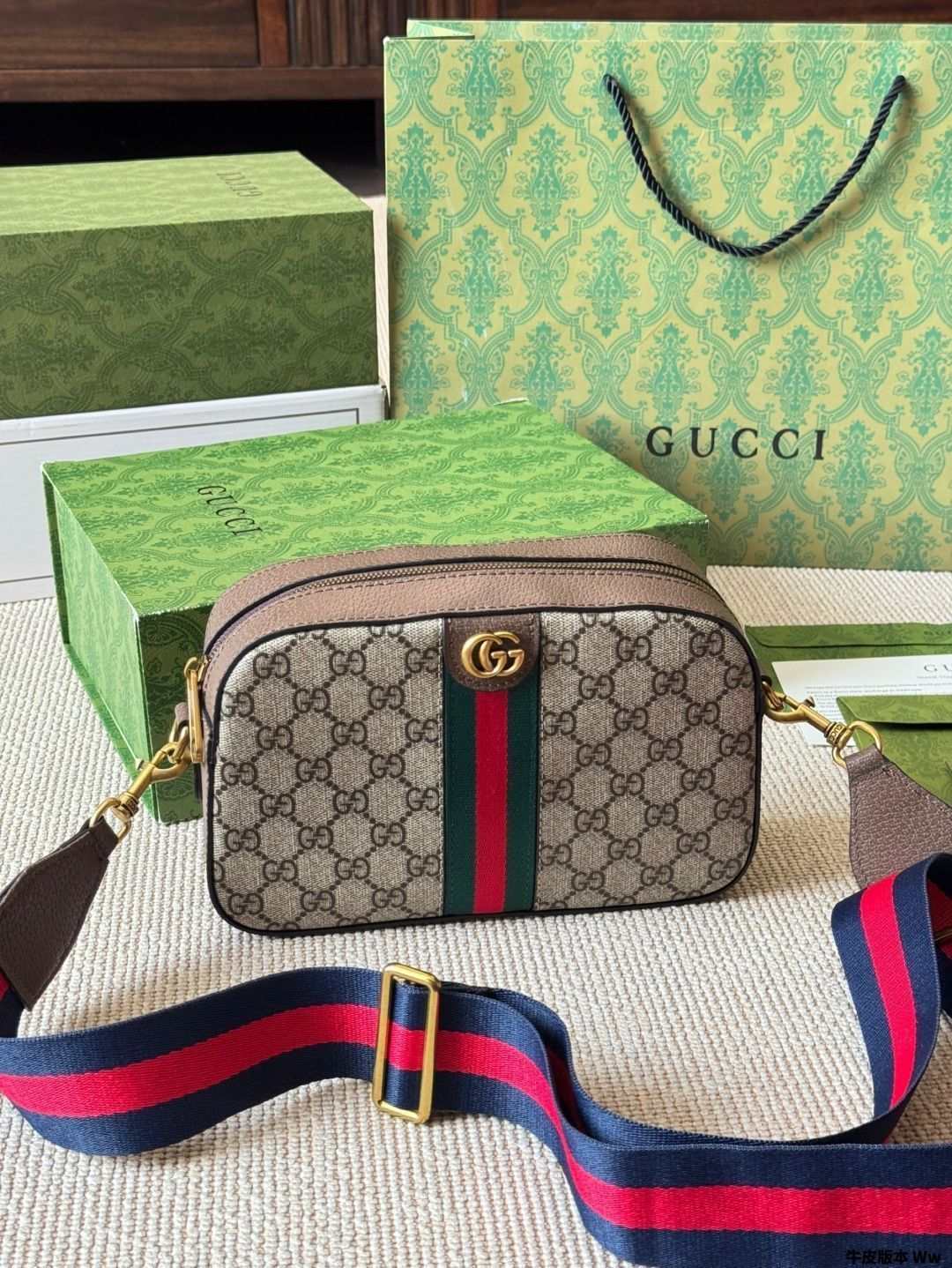 【今日特価】Gucci Ophidia Camera Bag Vintage Ebony Cowhide / グッチ オフィディア カメラバッグ ヴィンテージエボニー牛革