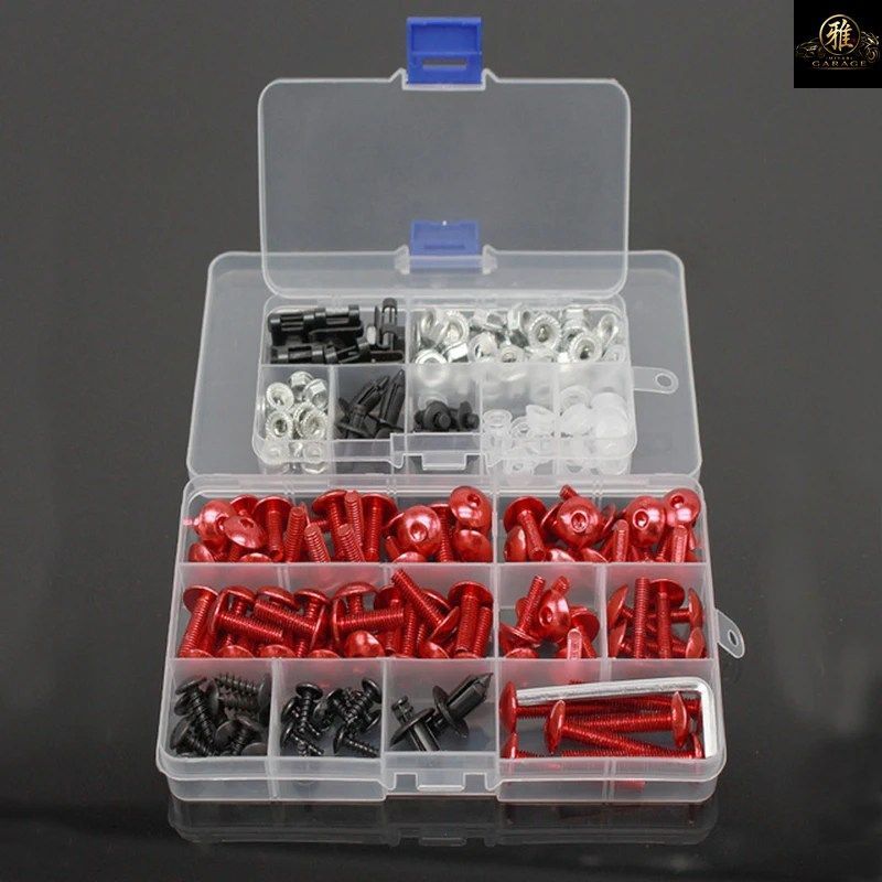 FAIRING BOLTS NUTS FAIRING SCREWS KIT YAMAHA YZF600R THUNDERCAT 1997-2009 YZF600 R 97-07 YZF 600R SCREWS KIT