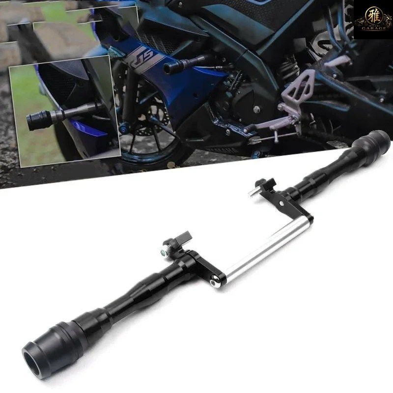 YAMAHA YZF-R15 5 V3/V3.0 2017-2021 MOTORCYCLE ENGINE FRAME SLIDER FALLING PROTECTION FAIRING GUARD CRASH PAD PROTECTOR