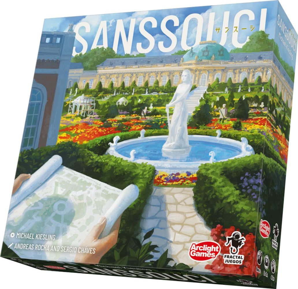 新品 アークライト サン・スーシ (2-4人用 40分 8才以上向け) ボードゲーム