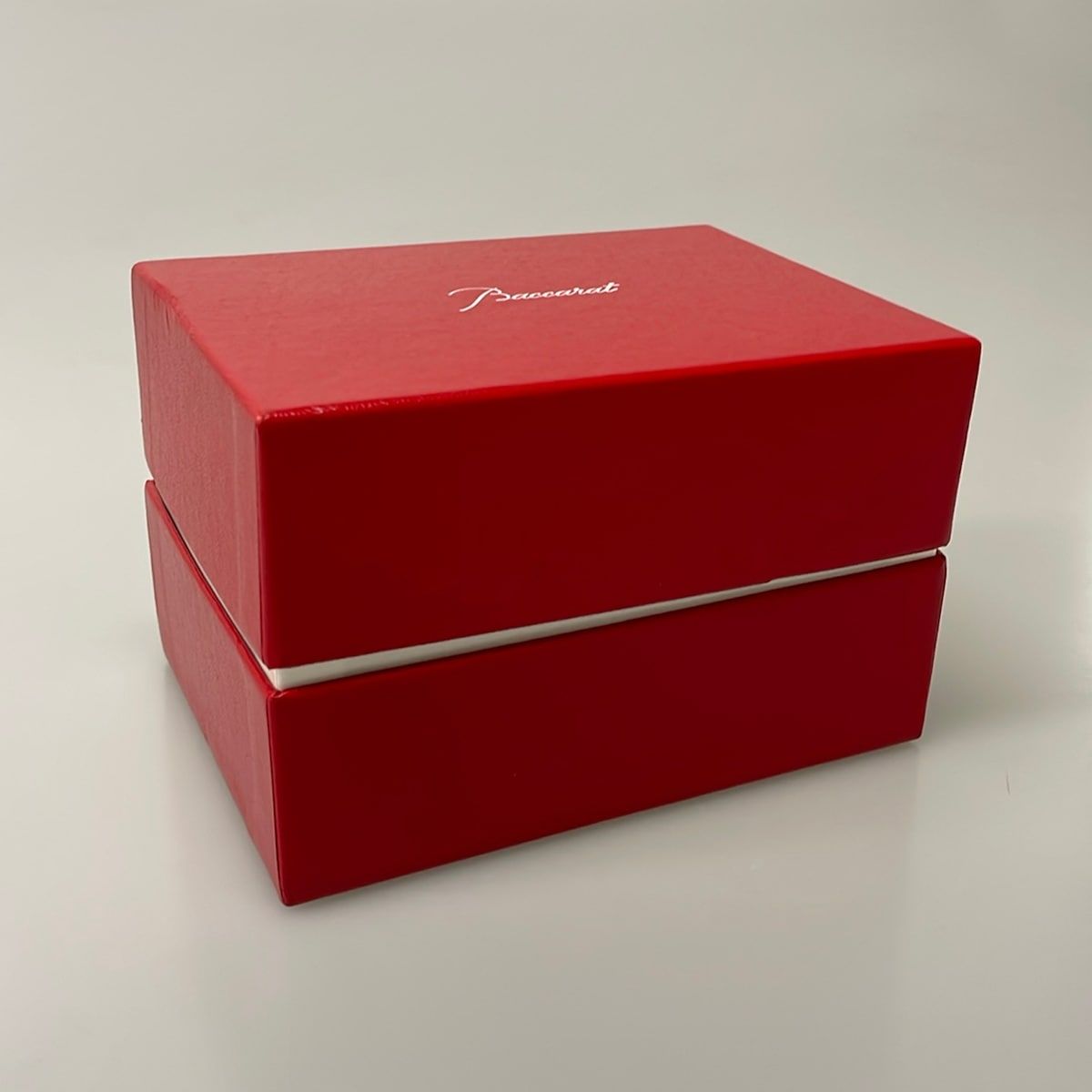Baccarat(バカラ) 小物美品 クリア×ゴールド 置物/招き猫
