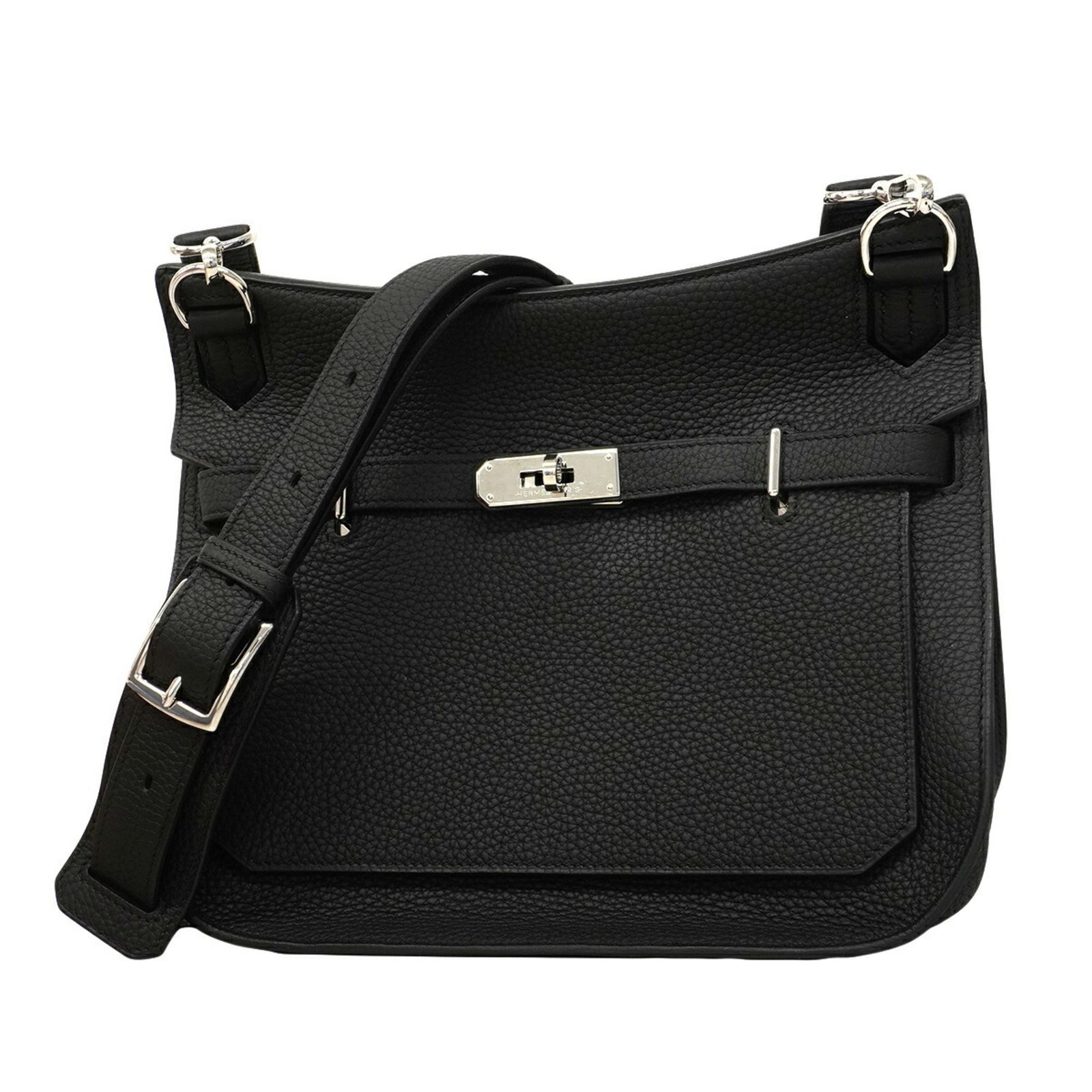 エルメス(Hermes) エルメス ショルダーバッグ ジプシエール28 トリヨンクレマンス ブラック Z刻印レディース