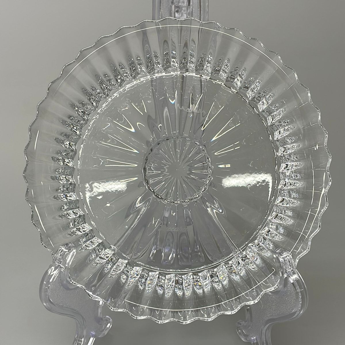 Baccarat(バカラ) 小物美品 クリア 灰皿/アッシュトレイ