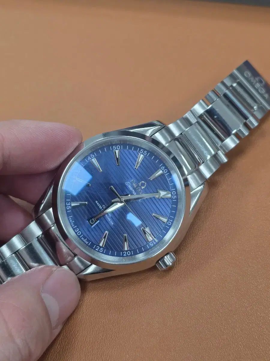 OMEGA オメガ アクアテラ シーマスター デニム版 41mm A級