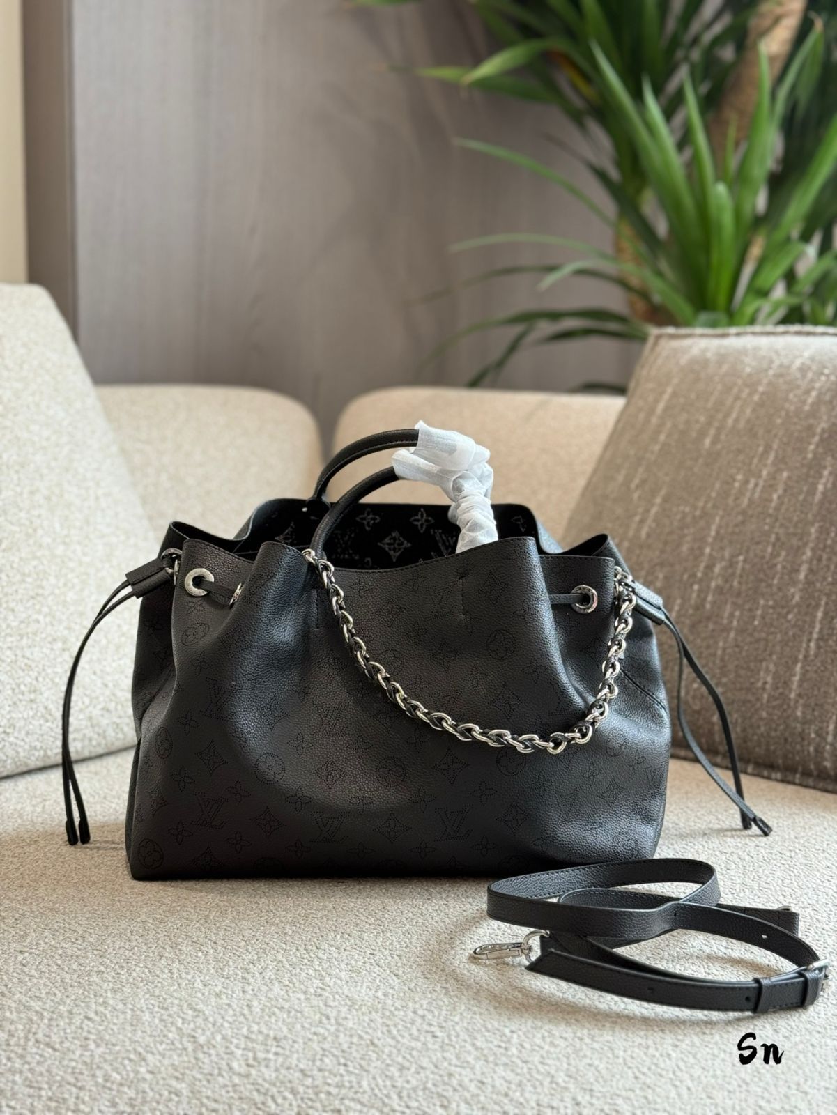 【今日特価】Louis Vuitton Bella Mahina Drawstring Bag・ルイ・ヴィトン Bella マヒーナ ドローストリング バッグ-WTO輸入3