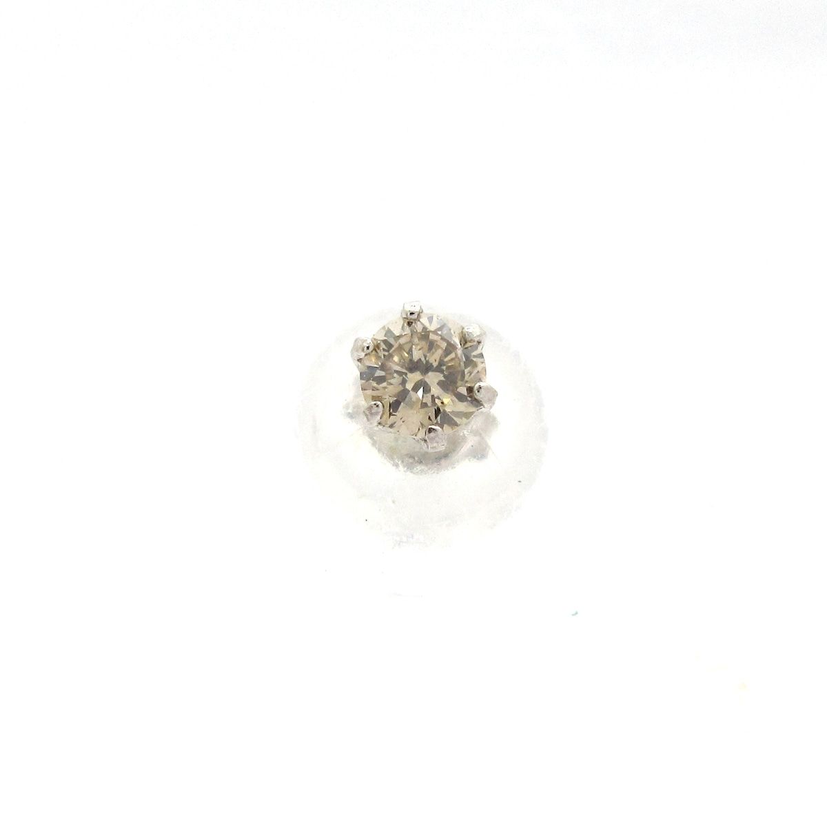 Unbranded(ノーブランド) ピアス Pt900×ダイヤモンド 総重量:0.2g/0.05刻印