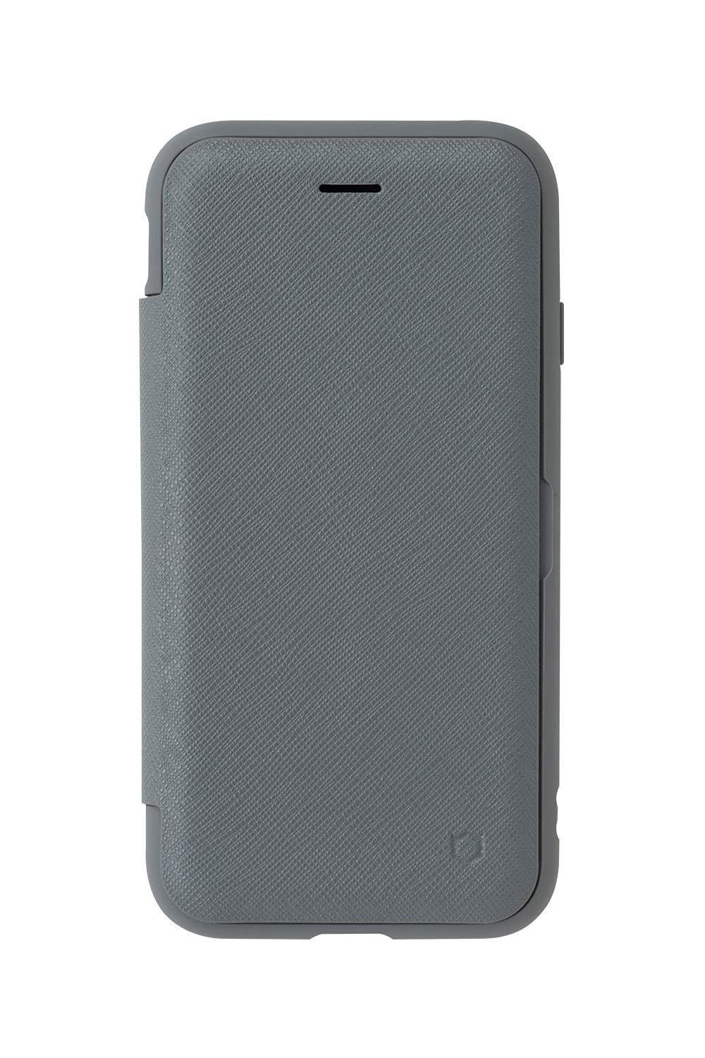 iFace Cardina iPhone SE(第3世代/第2世代)/8/7/6s/6 ケース 手帳型 (グレー) 【手帳 スマホケース 手帳型 シンプル iPhoneSE3 iPhone SE2 iPhone8 iPhone7】