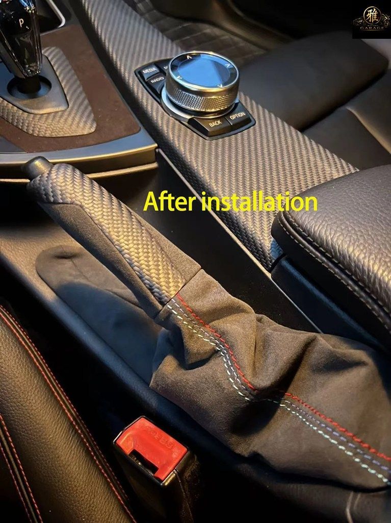 LHD CARBON FIBER INTERIOR F30 F80 CARBON HANDBRAKE BMW F30 F31 F32 F33 F36 F80 F81 F82 F83 F84