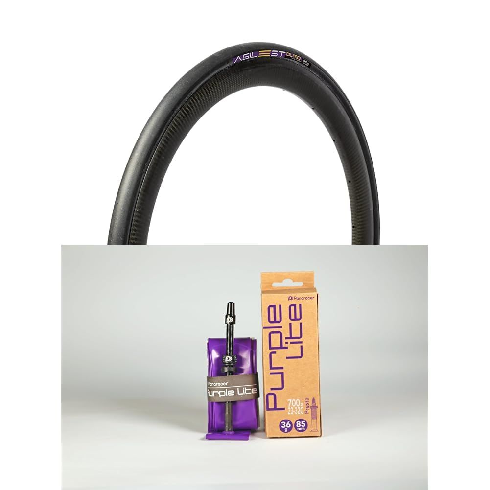 新品 [セット] パナレーサー(Panaracer) アジリスト DURO 700×30C + パープルライト