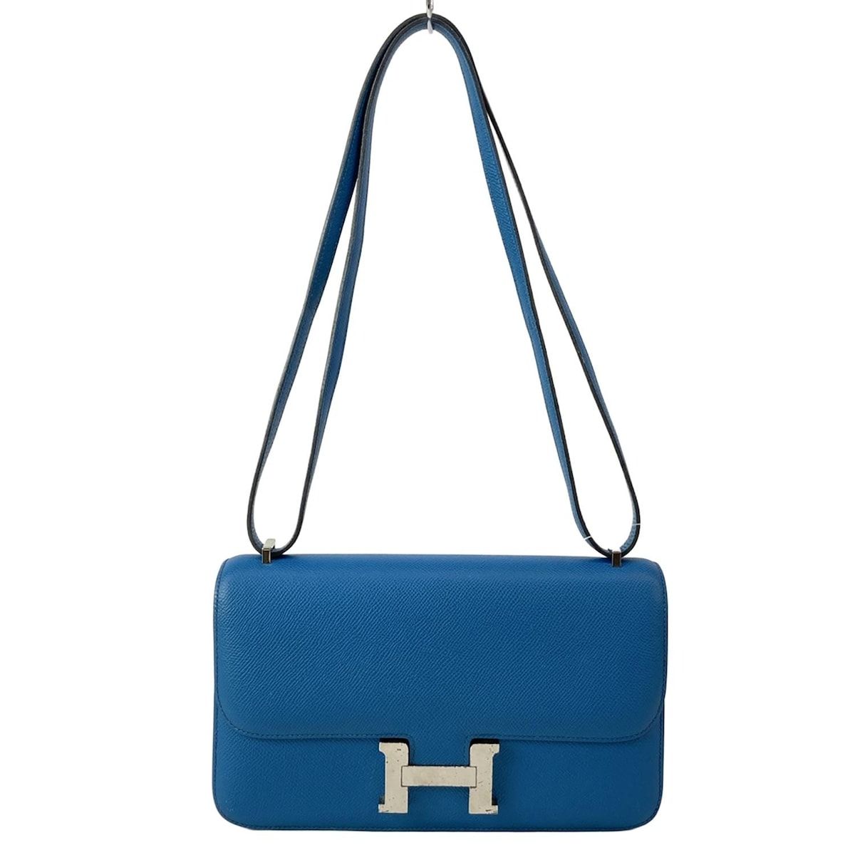 HERMES(エルメス) ショルダーバッグ コンスタンス エラン ブルーイズミール シルバー金具