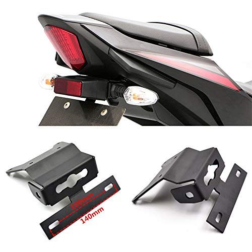 フェンダーレスキット に適合する スズキ GSX250R (DN11A) 8BK-DN12B (ブラック, 鉄)kk