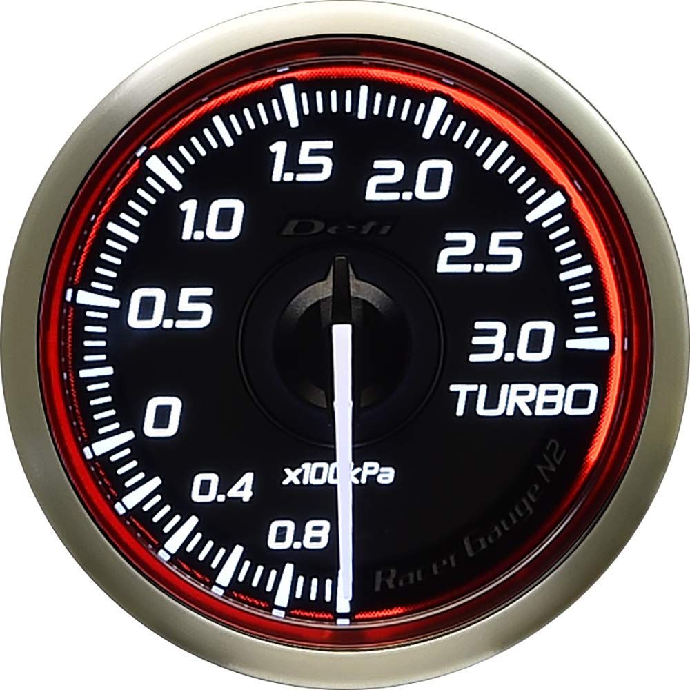 新品 日本精機 Defi (デフィ) メーター【 Racer Gauge N2 RED 】 52φ ターボ計 300kPa DF16103