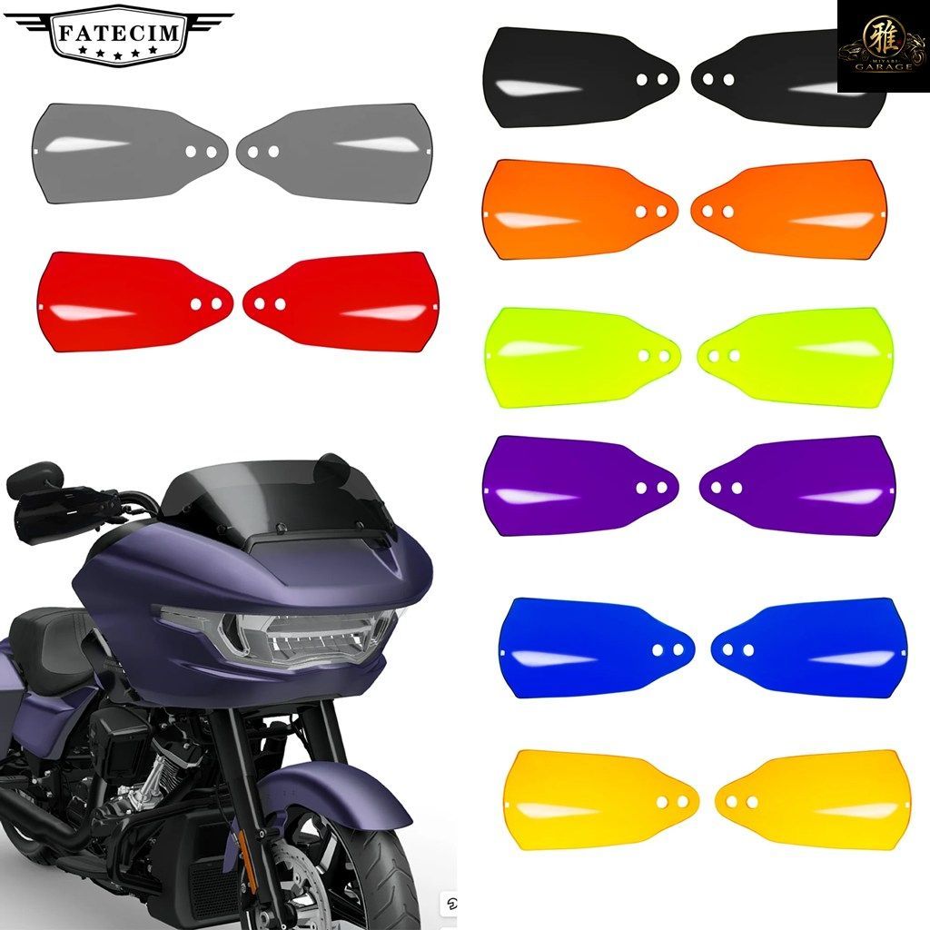 ROAD GLIDE HAND SHIELD GUARD PROTECTOR HANDGUARDS HARLEY ROAD GLIDE ROAD GLIDE 2015-20 STREET BOB FXBB 2018-20 LOW RIDER ST