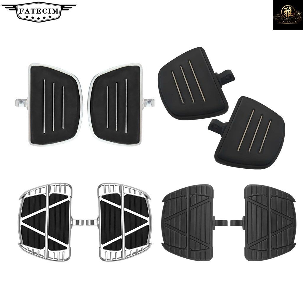 MOTORCYCLE FOOT PEGS FRONT REAR PEDALS SLIPSTREAM BIKE FOOTREST HARLEY DYNA SPORTSTER