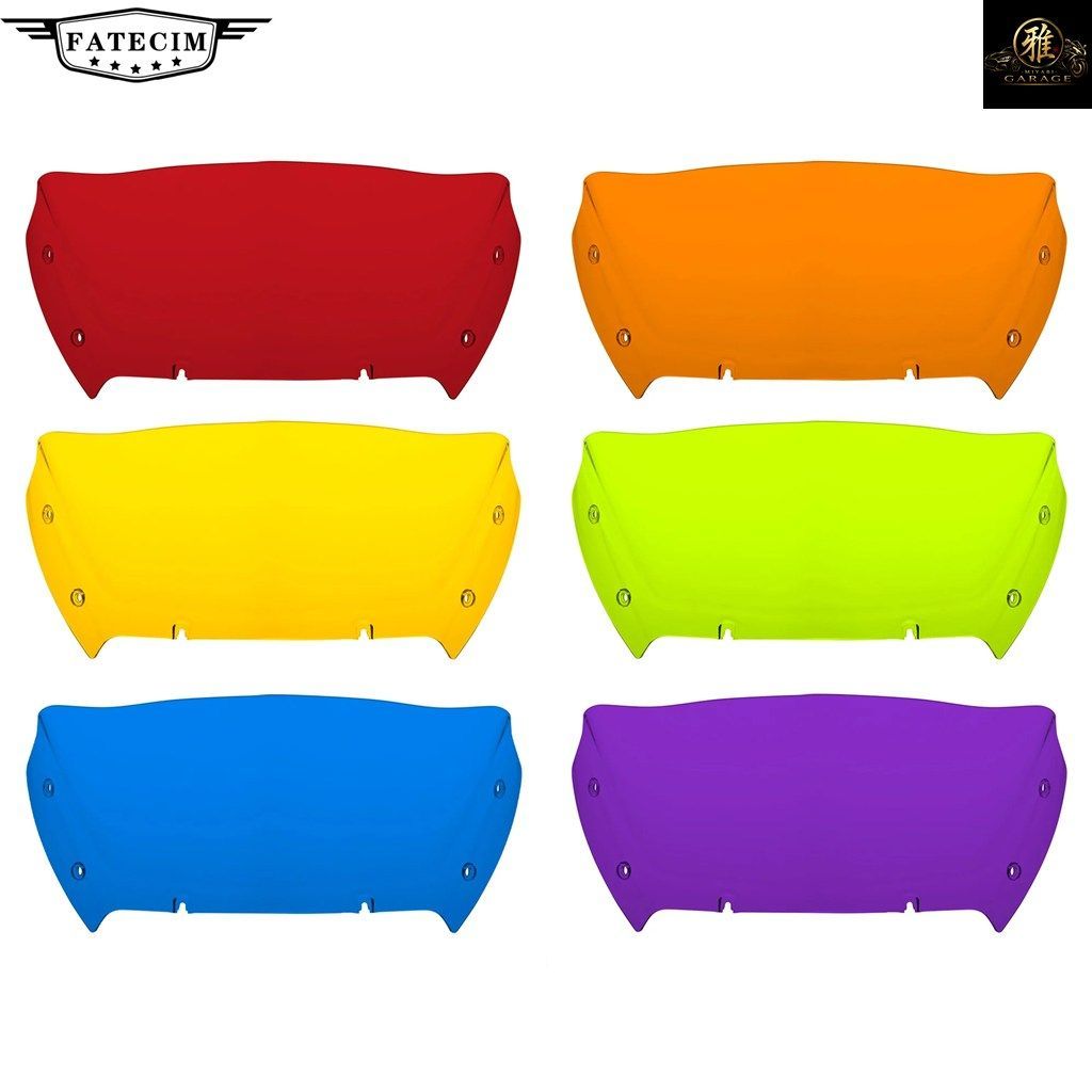 9 INCH COLORFUL MOTORCYCLE WINDSCREEN DEFLECTOR COVER WINDSHIELD HARLEY ROAD GLIDE FLTRX FLTRXSTSE 2024 FLTRXSE 2023-24