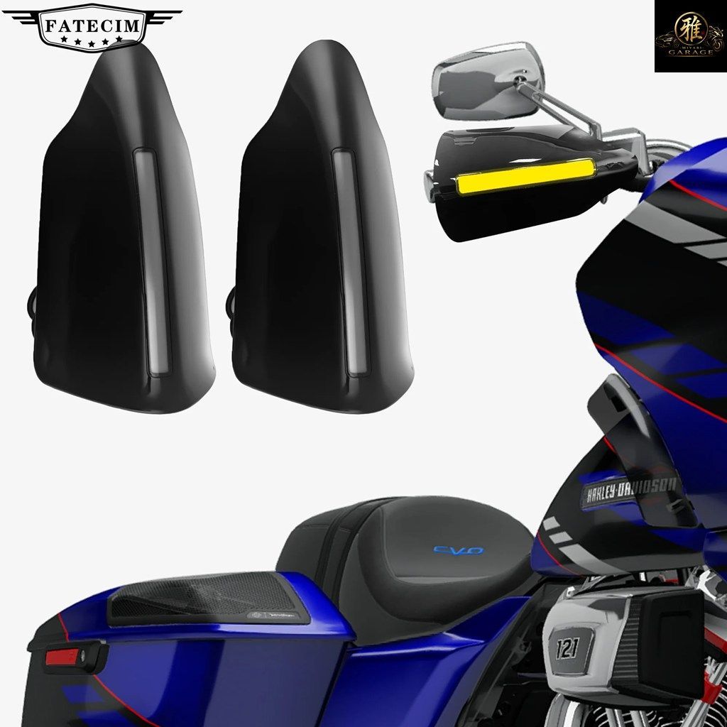 ROAD GLIDE HAND SHIELD GUIDETURN SIGNAL HANDGUARDS HARLEY ROAD GLIDE ROAD GLIDE 2015-20 STREET BOB FXBB 2018-20 LOW RIDER ST